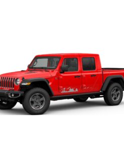 Decal mountain Compatible with Jeep Gladiator 2019-Present