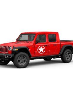 Decal stars Compatible with Jeep Gladiator 2019-Present