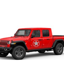 Decal stars Compatible with Jeep Gladiator 2019-Present