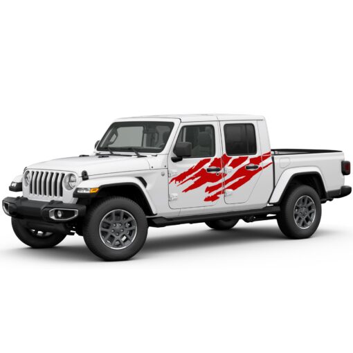 Decal sticker splash Compatible with Jeep Gladiator 2019-Present