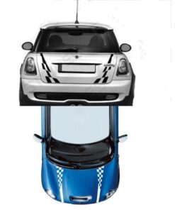 Kit Decal Sticker Graphic Compatible with Mini Cooper 2000-Present