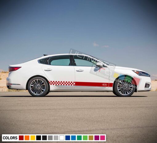 Side Door Stripe Decal for Kia Cadenza 2015 - Present