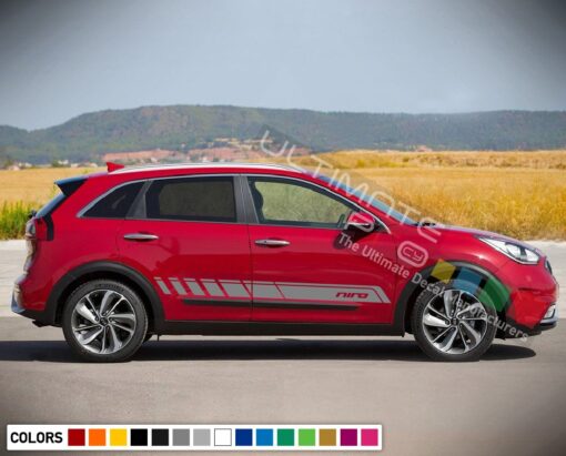 Side Door Stripe Decal for Kia Niro 2016 - Present