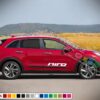 Decal Side Sport Stripe Kit for Kia Niro 2016 - Present