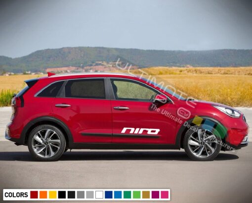 Decal Side Sport Stripe Kit for Kia Niro 2016 - Present