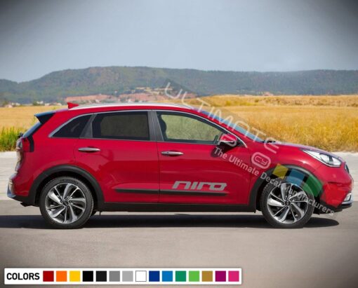 Decal Side Sport Stripe Kit for Kia Niro 2016 - Present