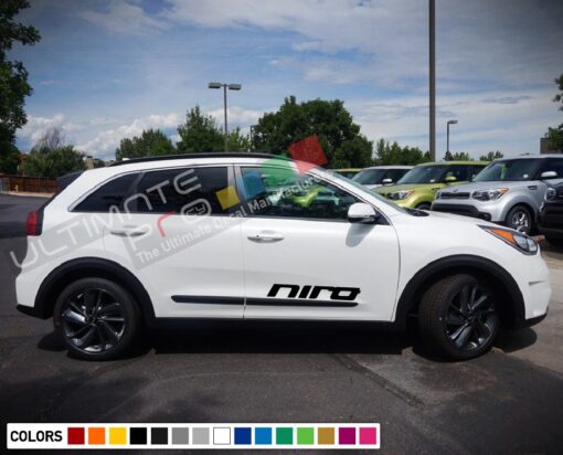 Decal Side Sport Stripe Kit for Kia Niro 2016 - Present