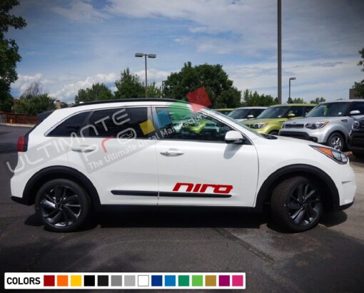 Decal Side Sport Stripe Kit for Kia Niro 2016 - Present