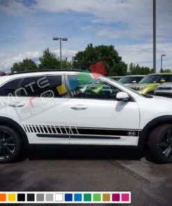 Vinyl Side Racing Stripe Kit for Kia Niro 2016 - Present