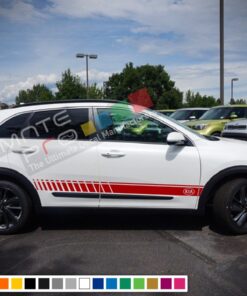 Vinyl Side Racing Stripe Kit for Kia Niro 2016 - Present