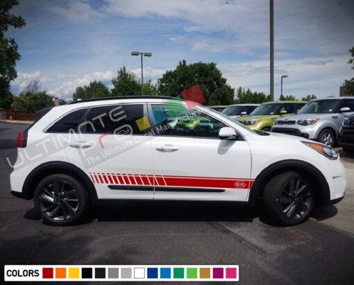 Vinyl Side Racing Stripe Kit for Kia Niro 2016 - Present