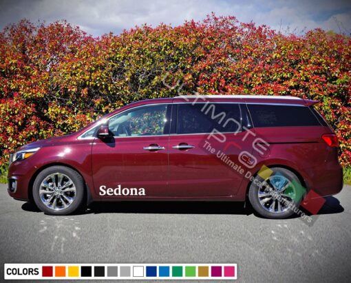 Decal Sport Side Stripe Kit for Kia Sedona 2015 - Present