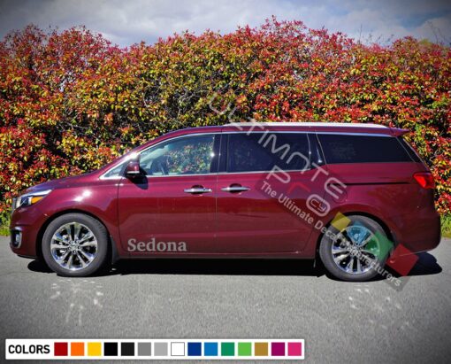 Decal Sport Side Stripe Kit for Kia Sedona 2015 - Present