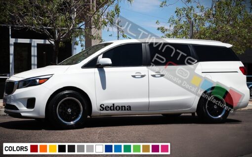 Decal Sport Side Stripe Kit for Kia Sedona 2015 - Present