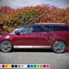 Side Doors Sport Stripe Decal Kit for Kia Sedona 2015 - Present