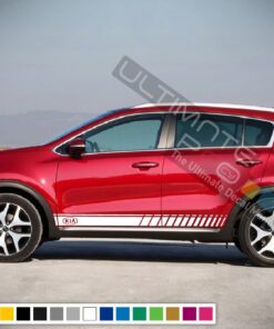 Side Door Stripe Decal for Kia Sportage 2016 - Present