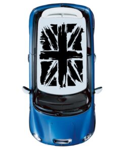 USA Flag Decal Sticker Graphic Compatible with Mini Cooper 2000-Present