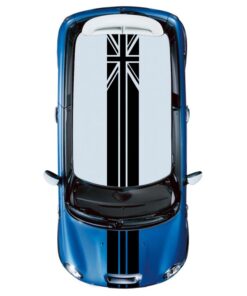 UK Roof Decal Sticker Graphic Compatible with Mini Cooper 2000-Present