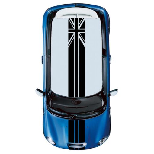 UK Roof Decal Sticker Graphic Compatible with Mini Cooper 2000-Present