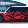 Decal Mini Logo Sticker Compatible with Mini Cooper 2000-2016 R56 R50 R53 F55 F56