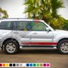 Decal Vinyl Racing Stripes For Mitsubishi Montero 2005-Present