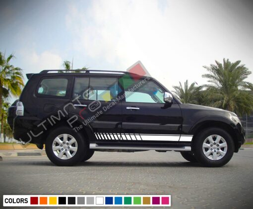 Decal Vinyl Racing Stripes For Mitsubishi Montero 2005-Present