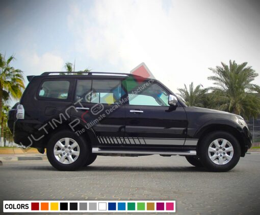 Decal Vinyl Racing Stripes For Mitsubishi Montero 2005-Present