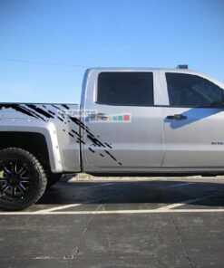 Off-Road Bed Splash Mud Decal Graphic Vinyl Chevrolet Silverado 2014-2017