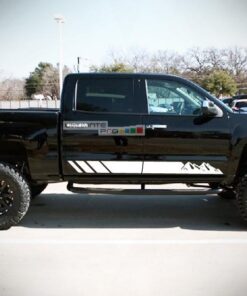 Off-Road Mountain Stripes Decal Graphic Vinyl Chevrolet Silverado 2014-2017