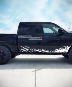 Off-Road Mud Splash Decal Graphic Vinyl Dodge Ram 2009-2017