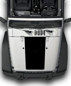 Hood Plain, Decals Compatible with Jeep Wrangler JK 2010-Present