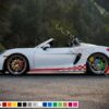 Decal Side Sport Stripe Body Kit Compatible with Porsche Boxter 2012-Present