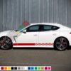 Decal Sticker Vinyl Side Sport Stripe Body Kit Compatible with Porsche Panamera 2012-Present