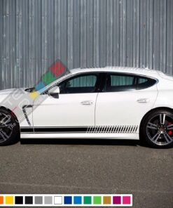 Decal Sticker Vinyl Side Sport Stripe Body Kit Compatible with Porsche Panamera 2012-Present