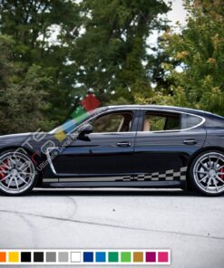 Decals Vinyl Side Sport Stripe Body Kit Compatible with Porsche Panamera 2012-Present