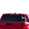 Half Punisher Perforated for Chevrolet Colorado decal 2015 - Present