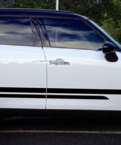 Pair of Racing Side Stripes Decal Sticker Graphic Mini Countryman R60 2010-2015 Models