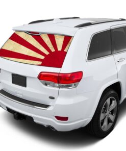 Japan Sun Perforated for Jeep Grand Cherokee decal 2011 - Present