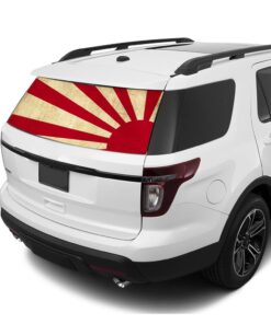 Japan San Rear Window Perforated For Ford Explorer Decal 2011 - Present