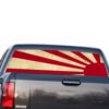 Japan Perforated for GMC Sierra decal 2014 - Present