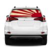 Japan Sun Rear Window Perforated for Toyota RAV4 decal 2013 - Present