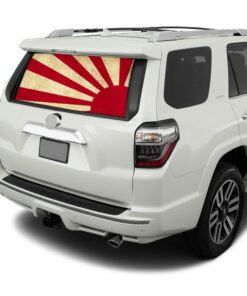 Japan Sun Perforated for Toyota 4Runner decal 2009 - Present