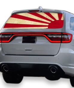 Japan Sun Perforated for Dodge Durango decal 2012 - Present