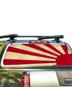 Japan Sun Perforated for Nissan Frontier decal 2004 - Present