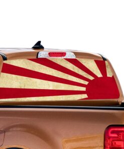 Japan Sun Perforated for Ford Ranger decal 2010 - Present