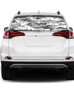 Army Rear Window Perforated for Toyota RAV4 decal 2013 - Present