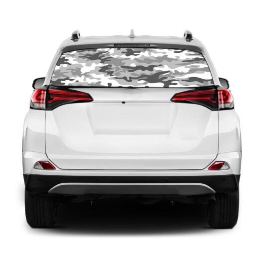 Army Rear Window Perforated for Toyota RAV4 decal 2013 - Present
