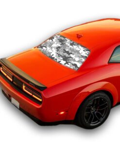 Army Perforated for Dodge Challenger decal 2008 - Present