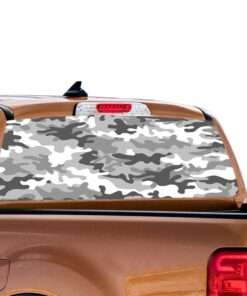 White Army Perforated for Ford Ranger decal 2010 - Present