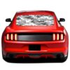 Army Perforated Sticker for Ford Mustang decal 2015 - Present